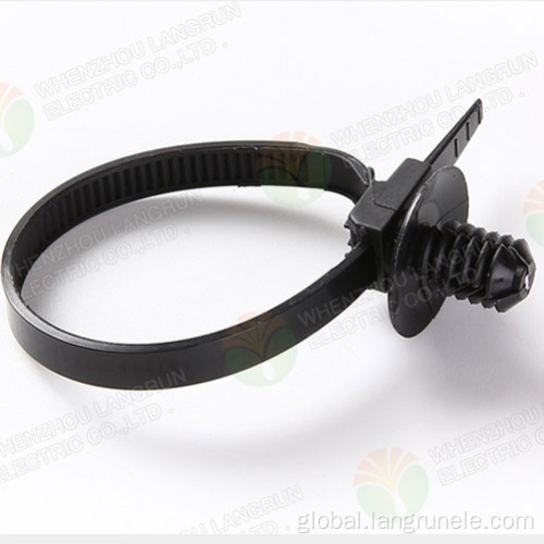Oval Mount Zip Tie 3203505D9-LXX Push Mount Cable Tie With Fir Tree Manufactory